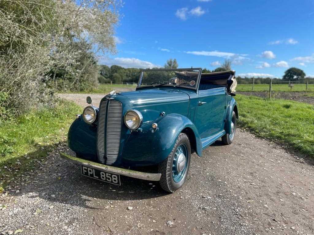 Lot 66 - 1937 Hillman Minx Drophead Coupe