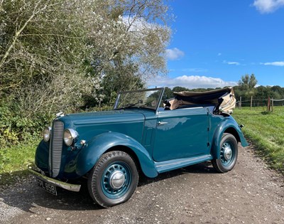 Lot 66 - 1937 Hillman Minx Drophead Coupe