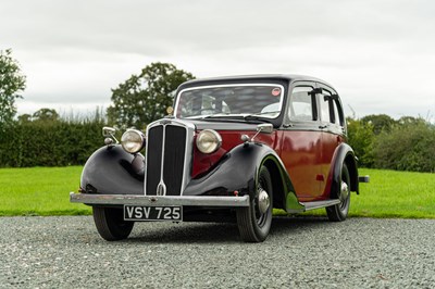 Lot 78 - 1938 Lanchester Fourteen Roadrider Deluxe