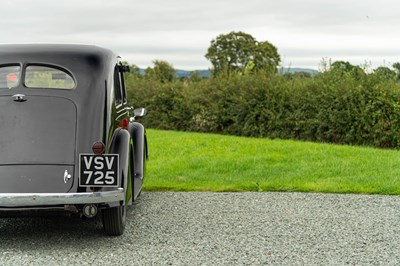 Lot 78 - 1938 Lanchester Fourteen Roadrider Deluxe