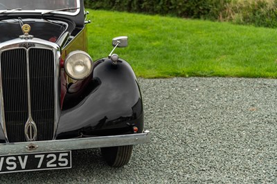 Lot 78 - 1938 Lanchester Fourteen Roadrider Deluxe