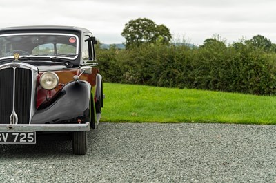 Lot 78 - 1938 Lanchester Fourteen Roadrider Deluxe