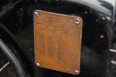 Lot 78 - 1938 Lanchester Fourteen Roadrider Deluxe