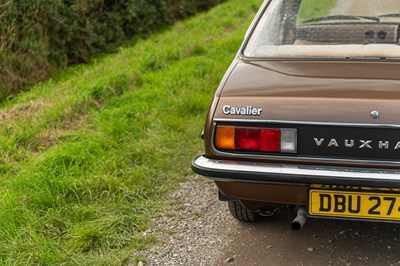 Lot 72 - 1980 Vauxhall Cavalier MK1