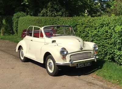 Lot 26 - 1961 Morris Minor 1000 Convertible