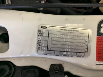 Lot 30 - 1987 Ford Sierra Cosworth