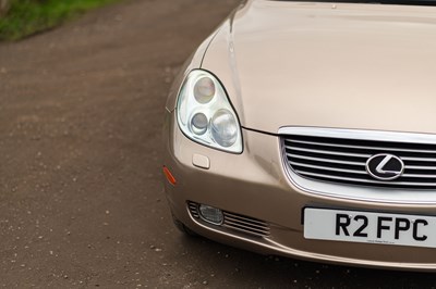 Lot 53 - 2002 Lexus SC430 Convertible