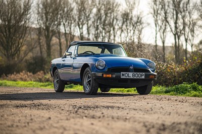 Lot 60 - 1976 MGB Roadster