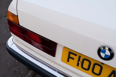 Lot 75 - 1988 BMW 735i
