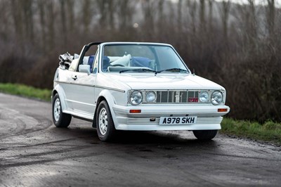 Lot 44 - 1984 Volkeswagen Golf GTI Cabriolet