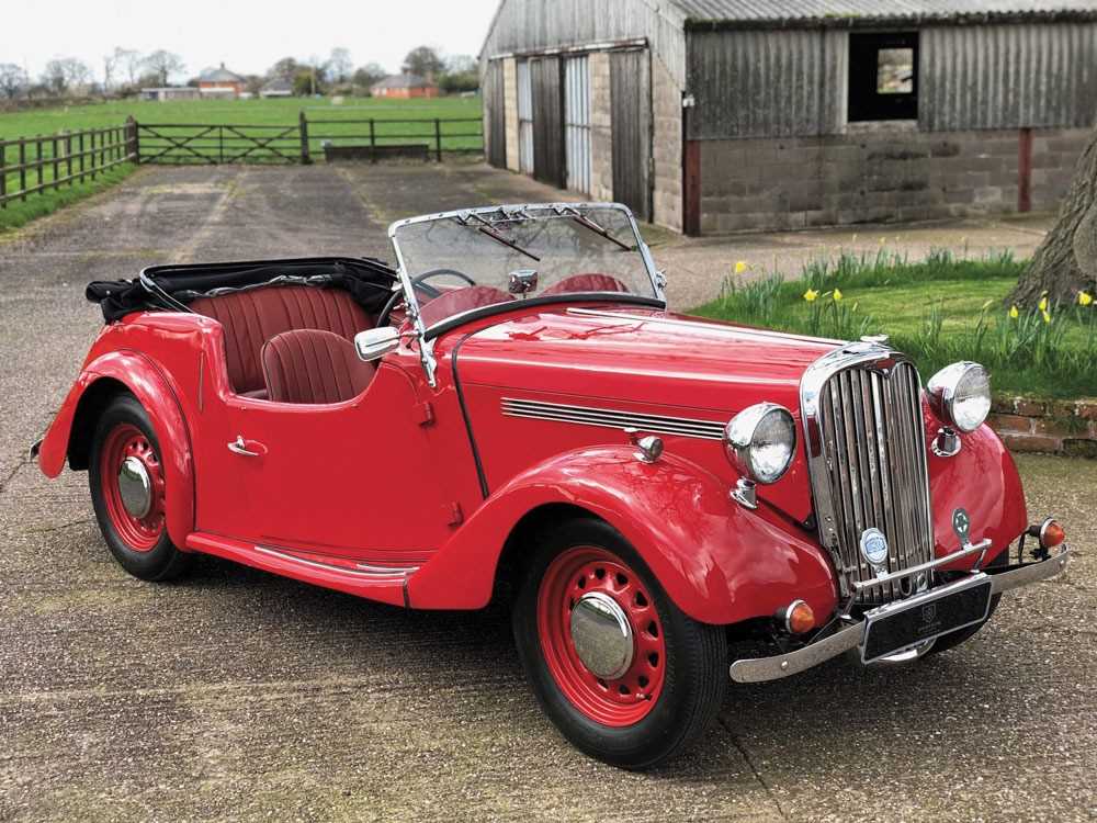 Lot 39 - 1952 Singer 9 Roadster Series 4A