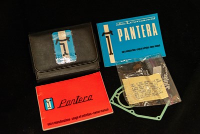 Lot 73 - 1972 Detomaso Pantera