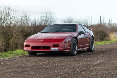 Lot 9 - 1988 Pontiac Fiero GT