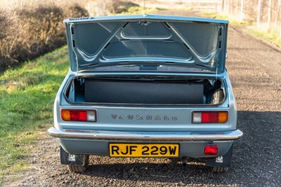 Lot 2 - 1981 Vauxhall Chevette