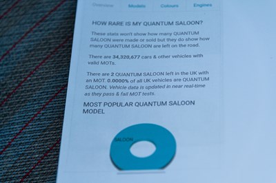 Lot 6 - 1987 Quantum Saloon