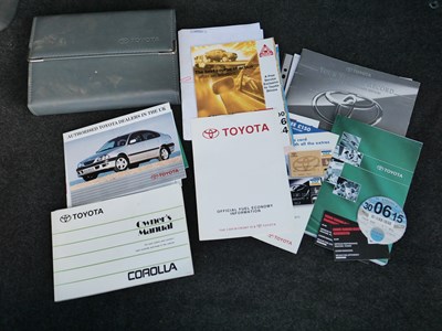 Lot 40 - 1999 Toyota Corolla G6R
