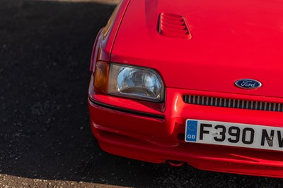 Lot 39 - 1989 Ford Escort RS Turbo