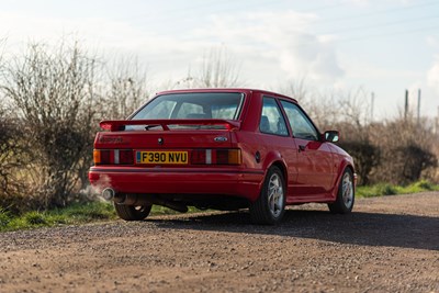 Lot 39 - 1989 Ford Escort RS Turbo