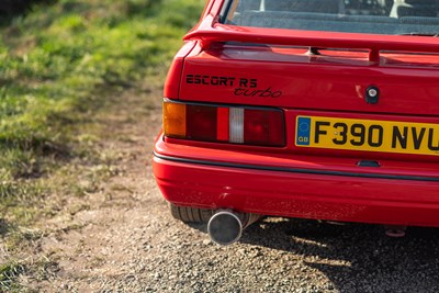 Lot 39 - 1989 Ford Escort RS Turbo