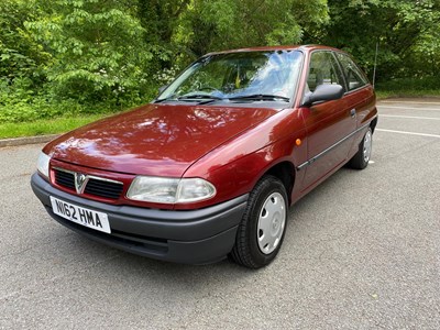 Lot 52 - 1996 Vauxhall Astra Merit 1.4 Auto
