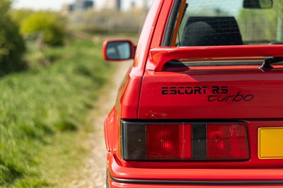 Lot 38 - 1988 Ford Escort RS Turbo