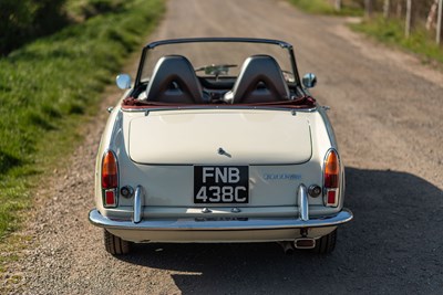Lot 16 - 1965 Fiat 1500 Cabriolet