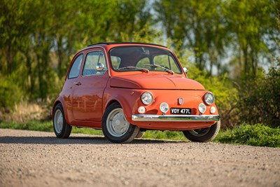 Lot 11 - 1972 Fiat 500 R