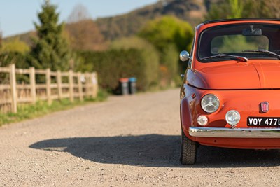 Lot 11 - 1972 Fiat 500 R