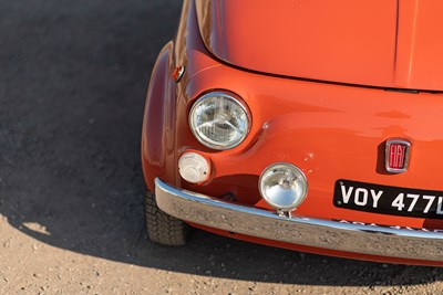Lot 11 - 1972 Fiat 500 R