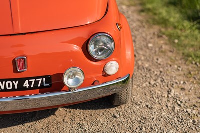 Lot 11 - 1972 Fiat 500 R