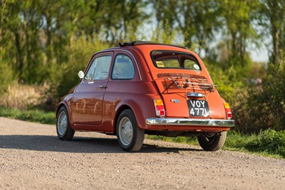 Lot 11 - 1972 Fiat 500 R