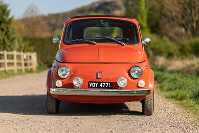 Lot 11 - 1972 Fiat 500 R