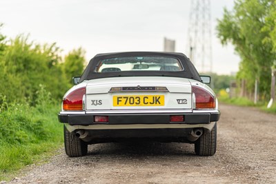 Lot 49 - 1989 Jaguar XJS V12 Convertible