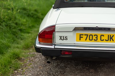 Lot 49 - 1989 Jaguar XJS V12 Convertible