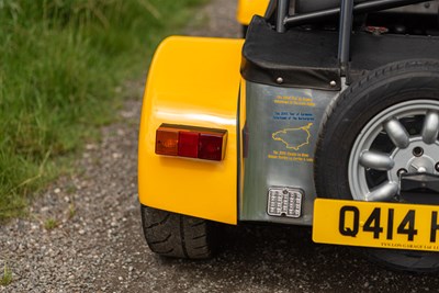 Lot 45 - 1995 Caterham Super Sprint S3