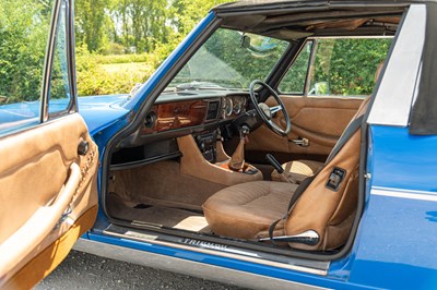 Lot 21 - 1977 Triumph Stag