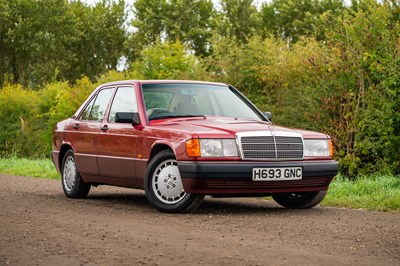 Lot 15 - 1991 Mercedes 190E