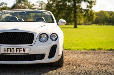 Lot 71 - 2010 Bentley Continental Supersports Convertible