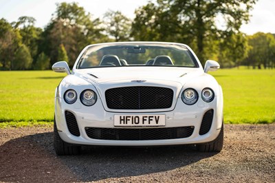 Lot 71 - 2010 Bentley Continental Supersports Convertible