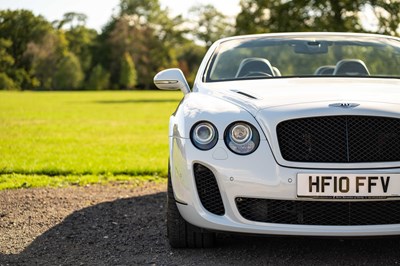 Lot 71 - 2010 Bentley Continental Supersports Convertible