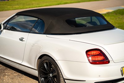 Lot 71 - 2010 Bentley Continental Supersports Convertible