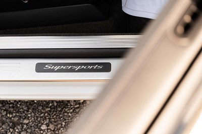 Lot 71 - 2010 Bentley Continental Supersports Convertible