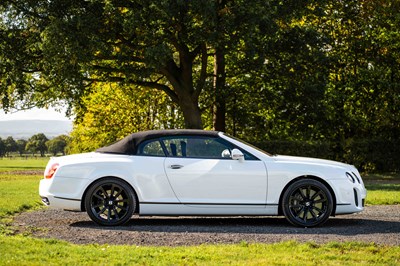 Lot 71 - 2010 Bentley Continental Supersports Convertible
