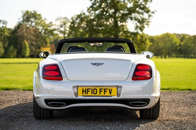 Lot 71 - 2010 Bentley Continental Supersports Convertible