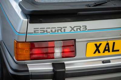 Lot 11 - 1982 Ford Escort XR3