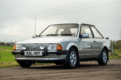 Lot 11 - 1982 Ford Escort XR3