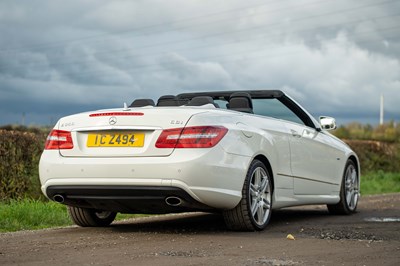Lot 38 - 2011 Mercedes-Benz E350 Cabriolet