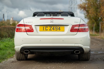 Lot 38 - 2011 Mercedes-Benz E350 Cabriolet