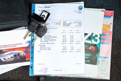 Lot 7 - 2000 BMW Z3