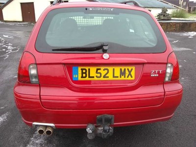 Lot 41 - 2002 MG ZT-T 180 Auto
